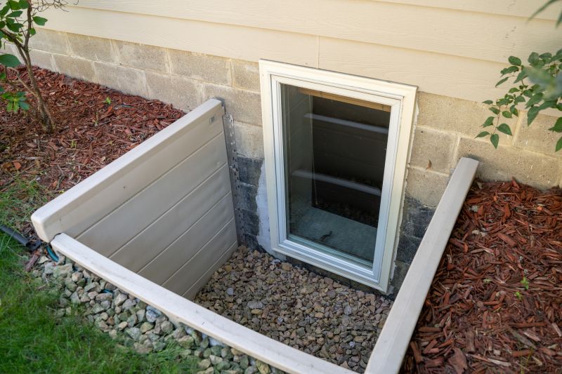 Egress Window with Clear Escape Path